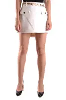 Biela mini sukňa Elisabetta Franchi