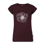 Dámské triko alpine pro nogera vínová l