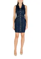 Dámské džínové košilové šaty Guess