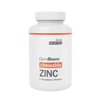 GYMBEAM Chewable Zinek, tablety na cucanie malina 60 tabliet