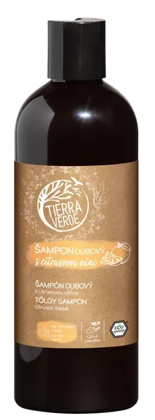 TIERRA VERDE Šampón dubový s citrusovou vôňou 500 ml