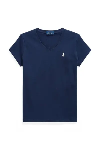 Detské bavlnené tričko Polo Ralph Lauren