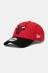 Bavlněná baseballová čepice New Era NBA SIDE PATCH 9FORTY® CHICAGO BULLS