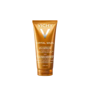 VICHY Idéal Soleil Hydratační samoopalovací mléko na obličej a tělo 100 ml