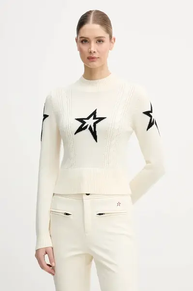 Svetr z merino vlny Perfect Moment Cable