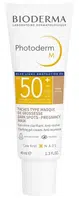 BIODERMA Photoderm M tmavý SPF50+ vysoce krycí tónovaný krém proti návratu pigmentových skvrn 40 ml