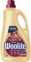 WOOLITE Keratin Therapy na barevné prádlo, tekutý prací přípravek s keratinem 3.6 l