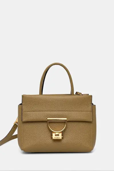 Kožená kabelka Coccinelle ARLETTIS černá barva, E1 MD5 18 02 01