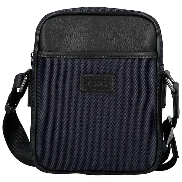 Pánska crossbody taška modrá - Fagola Milany