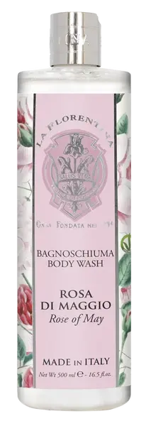 LA FLORENTINA Pěna do koupele a sprchový gel Rosa di Maggio 500 ml