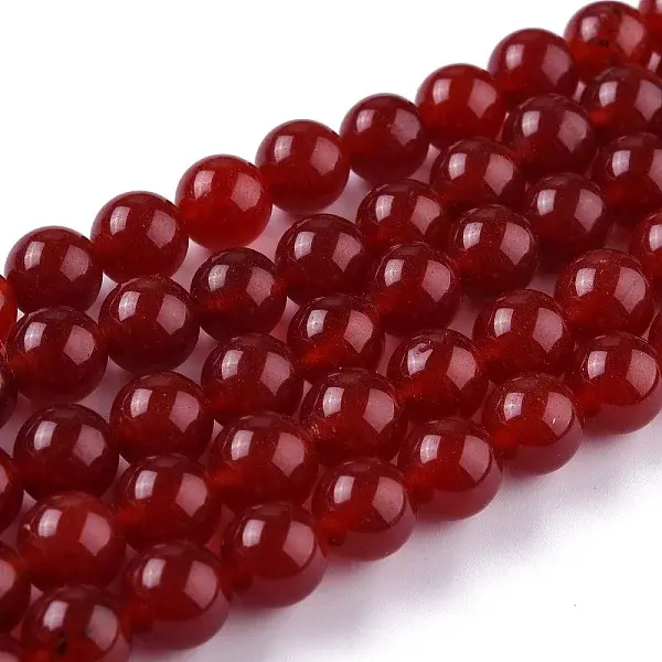 Natural White Jade Beads