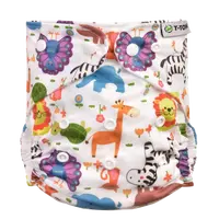 T-TOMI Plena kapsová, typ AIO - patentky, 4-15kg, Zoo