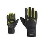 Ziener GALISO-Z GTX + GORE PLUS WARM 9,5, black/lime Pánské skialpinistické rukavice