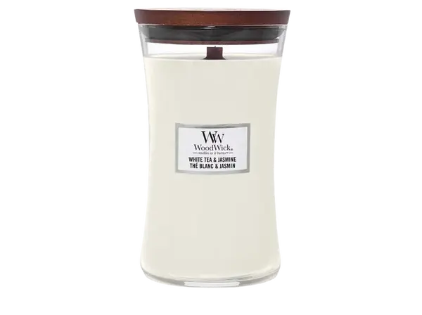WOODWICK Váza velká WHITE TEA & JASMINE 609 g
