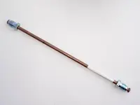 QUICK BRAKE Brzdové trubky 4,75 mm, s holendry typu F, zapertlované, měď/nikl, různé délky Délka: 960 mm