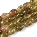 Baking Painted Crackle Glass Beads Strands