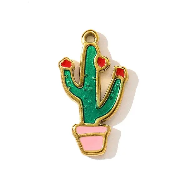 304 Stainless Steel Enamel Pendants