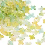 Metal Enlaced Acrylic Bead Caps