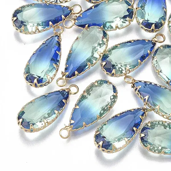 Two Tone Glass Pendants