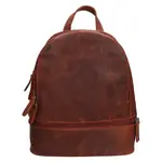Dámsky kožený batoh Greenwood Makke - hnedá