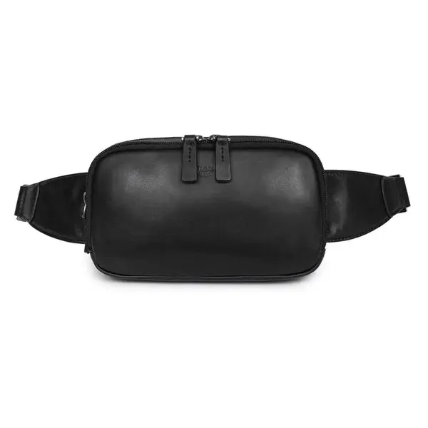 Pánská kožená ledvinka Hexagona Vanet - černá