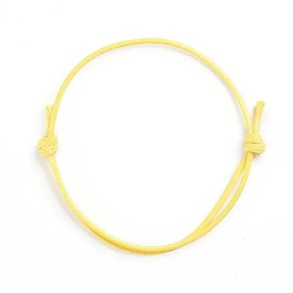 Korean Waxed Polyester Cord Bracelet Making
