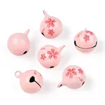 Baking Painted Brass Bell Pendants