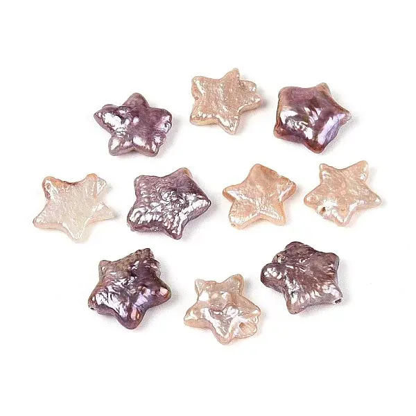 Natural Baroque Keshi Pearl Beads