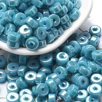 Opaque Colours Luster Glass Seed Beads