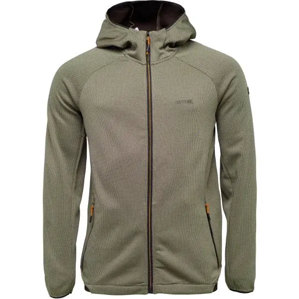 REGATTA OUTDOORS EVERET Pánská mikina, zelená, velikost