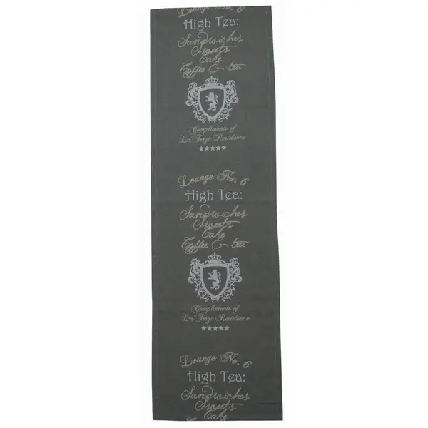 BĚHOUN NA STŮL, 40/130 cm, antracitová