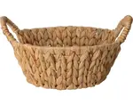 Pletený úložný košík 26x11 cm, vodní hyacint