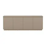 MID.YOU ŠIROKÁ KOMODA, šedohnědá, 200/72/34,5 cm