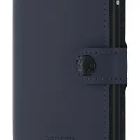 Kožená mini peněženka Secrid Miniwallet Matte Night Blue