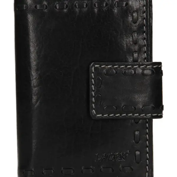 Dámská kožená peněženka Lagen 3534/T Black