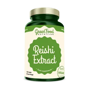 GREENFOOD NUTRITION Reishi extract 120 kapslí