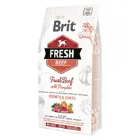 BRIT Fresh Beef with Pumpkin Puppy Large Bones & Joints granule pro štěňata, Hmotnost balení: 2,5 kg