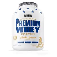 WEIDER Premium whey syrovátkový protein vanilka a karamel 2300 g