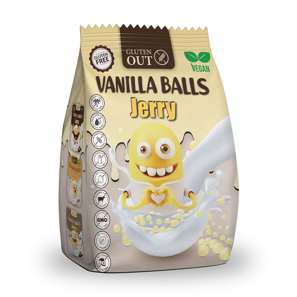 NERANO Snídaňové kuličky vanilkové 375 g