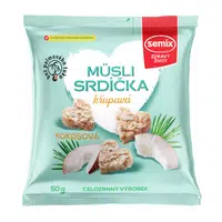 SEMIX Müsli srdíčka křupavá kokosová 50 g