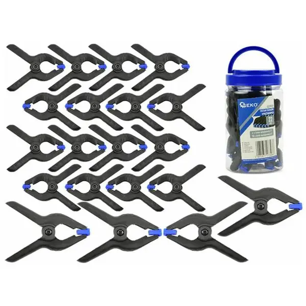 Svorka pružinová GEKO G29929 22ks