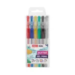 Pero gelové EASY Glitter 6ks