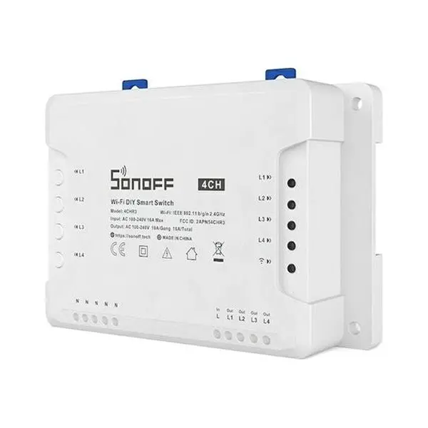 Smart ovladač SONOFF 4CHR3 WiFi