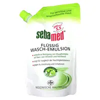 SEBAMED Tekutá mycí emulze s olivovým olejem náhradní náplň 400 ml