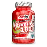 AMIX Vitamin C 1000 mg s extraktem z šípků 100 kapslí