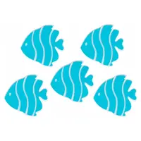 WENKO Protiskluzové podložky do vany fish 5 kusů