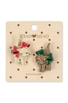 Konges Sløjd  skřipce do vlasů dětské 2 PACK KITTEN HAIR CLIP