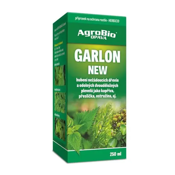 Přípravek k hubení dřevin, buřeně a dvouděložných plevelů AGROBIO Garlon New 250ml