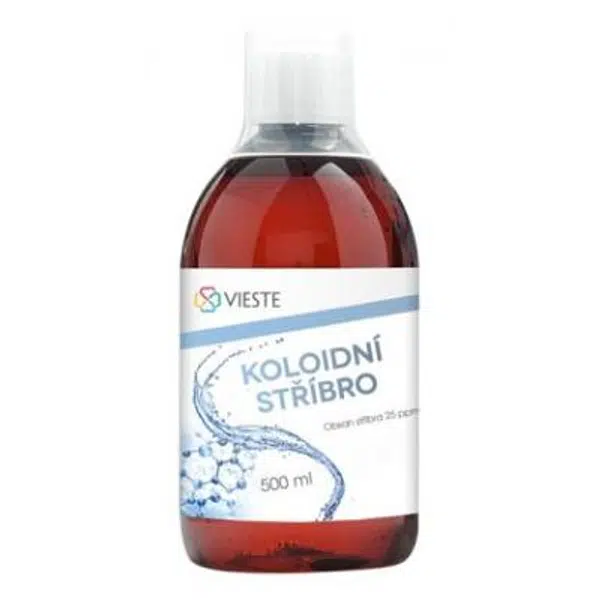 VIESTE Koloidní stříbro 25 ppm 500 ml