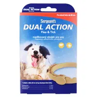 SERGEANT´S Dual Action antiparazitní obojek pro střední psy 60 cm